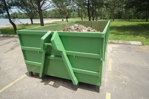 Eco-friendly builders waste clearance in action